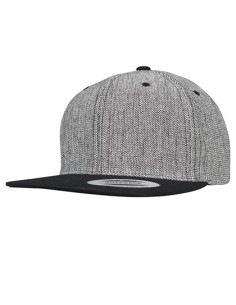 F-6089MS-Melange Solid Snapback 2